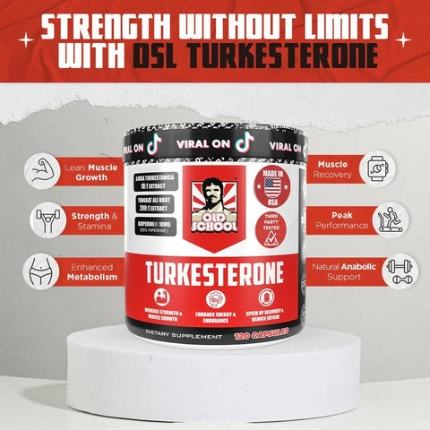 Turkesterone Old School – Potencia Natural para el Crecimiento Muscular-hombre