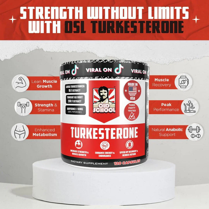 Turkesterone Old School – Potencia Natural para el Crecimiento Muscular-hombre