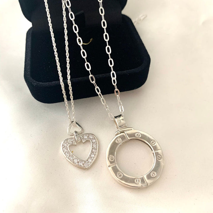 COLLAR DE PLATA ESCALERA AL CIELO