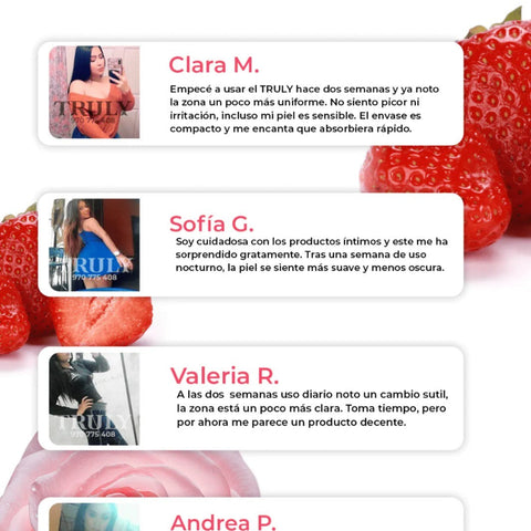 TRULY OIL: ¡Piel suave, perfumada y sin manchas!
