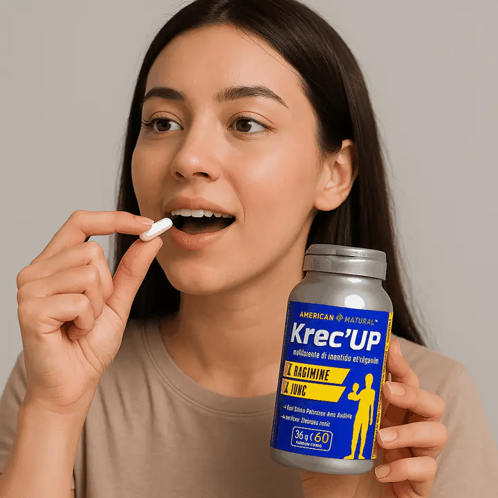 Krec’UP - Suplemento de Crecimiento con L-Arginina y Zinc (60 cápsulas)